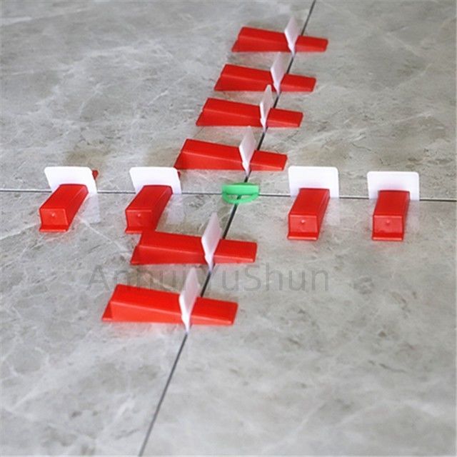 Tile Accessories 2mm Leveling System Wall Floor Black Orange Color Tools Pp Materials For Tile Position