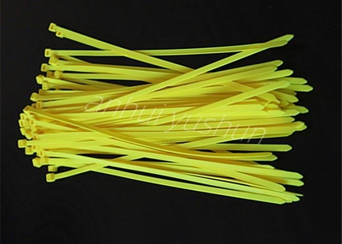 600mm Self Locking Nylon Cable Plastic Ties Temperature Range -40°C To 85°C 100pcs/bag