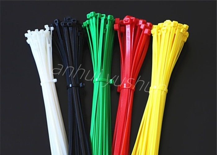 600mm Self Locking Nylon Cable Plastic Ties Temperature Range -40°C To 85°C 100pcs/bag