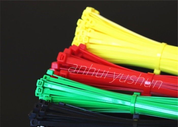 600mm Self Locking Nylon Cable Plastic Ties Temperature Range -40°C To 85°C 100pcs/bag