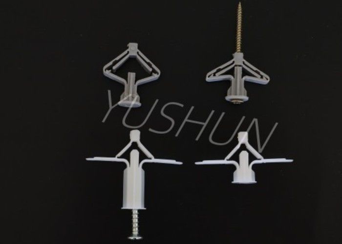 Aircarft Wall Plug Screw M13*35mm Grey PP/PE 100pcs/bag Use For Wall