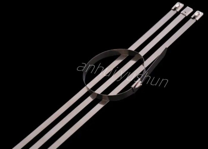 150mm Buckle Type Steel Stainless Cable Tie For Wire Arrangement