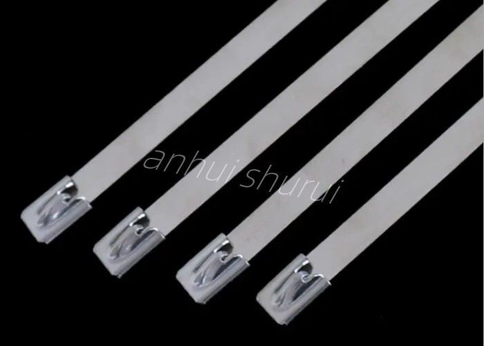 150mm Buckle Type Steel Stainless Cable Tie For Wire Arrangement