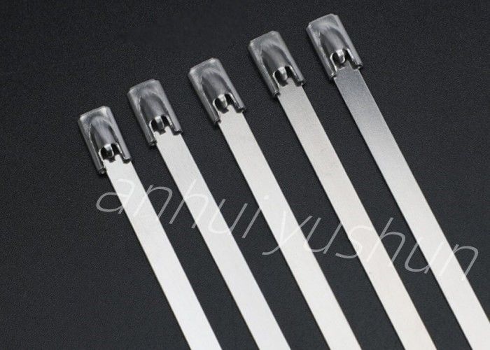 100mm SS316 Bundle Stainless Cable Tie Buckle Type