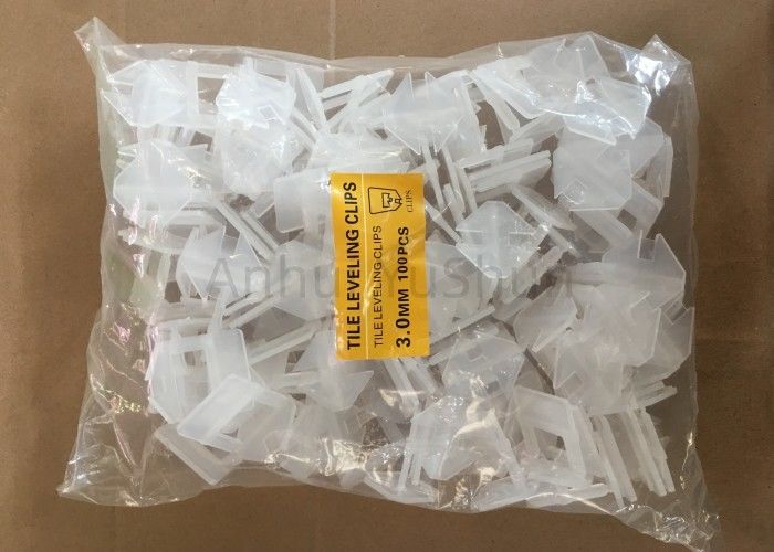 3mm Tile Clips And Wedges Tile Accessory Type blue color Tile Leveling System Clips Use For Floor Ceramic Tiles
