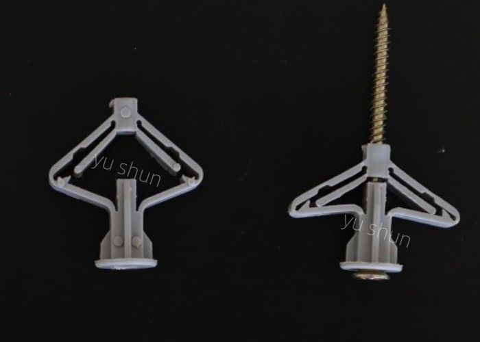 Aircarft Wall Plug Screw M13*35mm Grey PP/PE 100pcs/bag Use For Wall