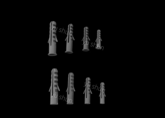 Free Sample Plastic Wall Anchor with Pack of 100pcs/Bag Plastic Concrete Expansion Anchors Wall Plugs