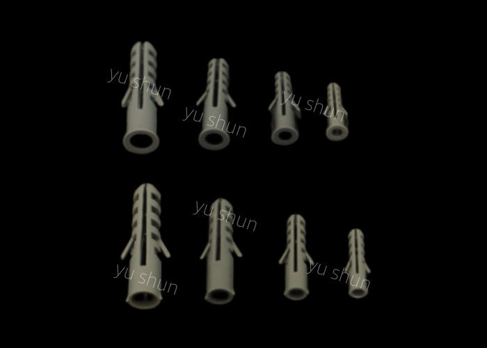 Nylon 6*30mm Grey Or Any Color Plastic Wall Plug Screw/Plastic Wall Anchor Suitable For Fiberboard