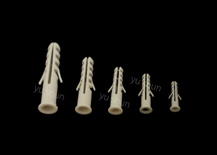 7mm 10mm Dark Grey Color Asymmetric Expansion Plastic Wall Plug Screw Custom