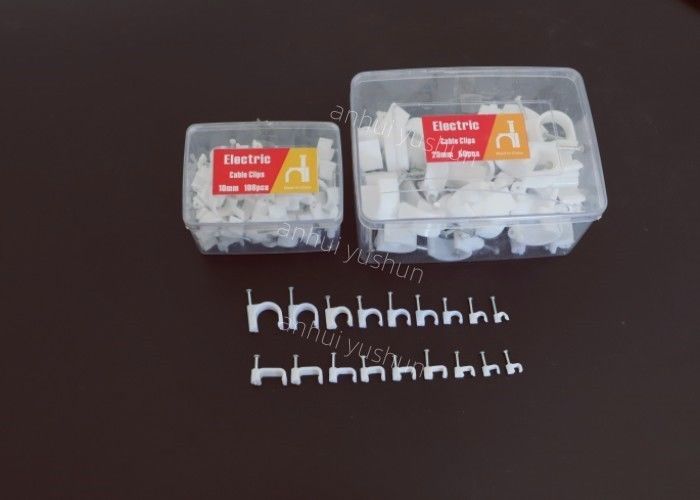 Easy To Install Plastic Cable Clips For Indoor/Outdoor Uses With Features And Benefits