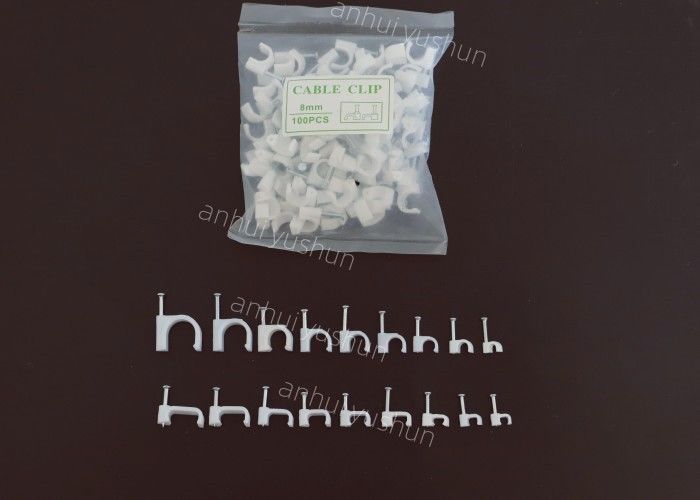 Easy To Install Plastic Cable Clips For Indoor/Outdoor Uses With Features And Benefits