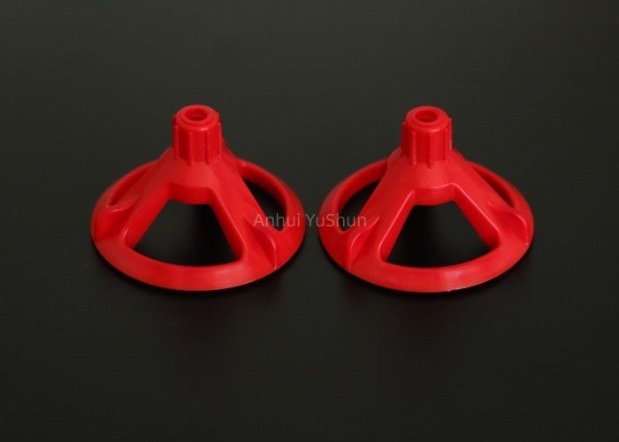 Pom Material Red Spin Doctor Floor Tile Leveling System 2mm For Tile Position
