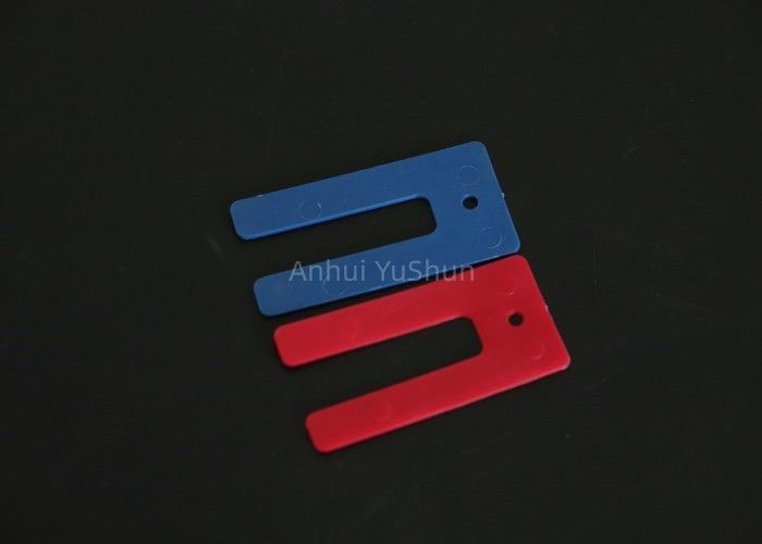 OEM Tile Horseshoe Spacers Plastic Window Glazing Packers Spacers For Building Construction