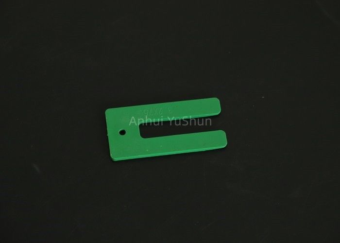 OEM Tile Horseshoe Spacers Plastic Window Glazing Packers Spacers For Building Construction