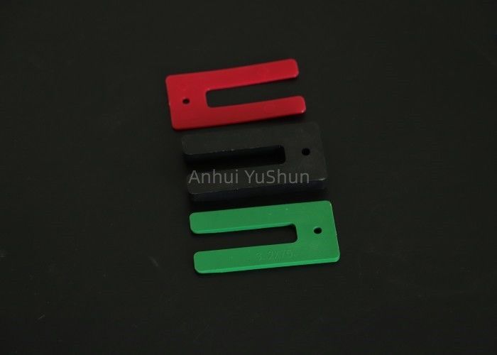 6mm Glazing Plastic Window Packers U Shim Type Horseshoe