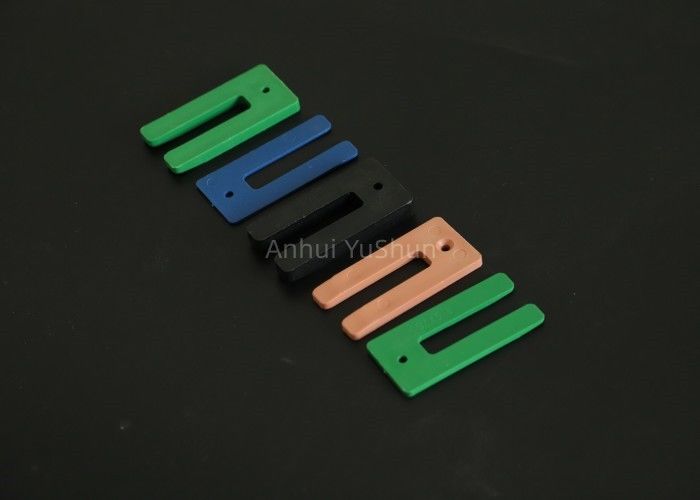 6mm Glazing Plastic Window Packers U Shim Type Horseshoe