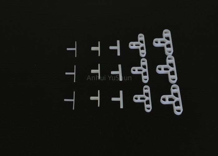 ODM White T Type Tile Plastic Spacers Clips For Floor Wall Installation