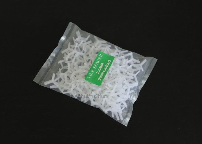 8mm Green PP Ceramic Tile Levelling Tile Cross Spacer Trims For Floor