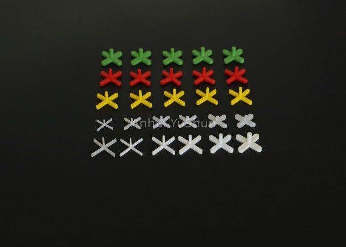 8mm Green PP Ceramic Tile Levelling Tile Cross Spacer Trims For Floor