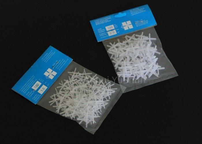 Self Leveling Y Type 1.5mm Self Leveling Wall Tile Spacers For Floor Ceramic Positioning