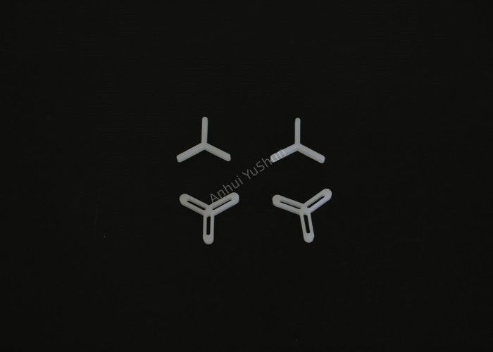 Self Leveling Y Type 1.5mm Self Leveling Wall Tile Spacers For Floor Ceramic Positioning