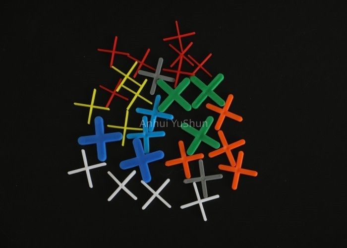8mm Green PP Ceramic Tile Levelling Tile Cross Spacer Trims For Floor