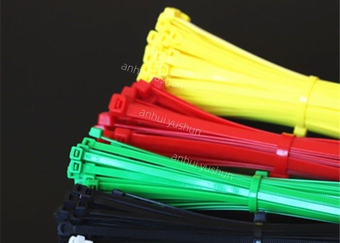 18lbs Tensile Strength Self Locking Nylon Cable Plastic Ties For Secure Wire Bundling