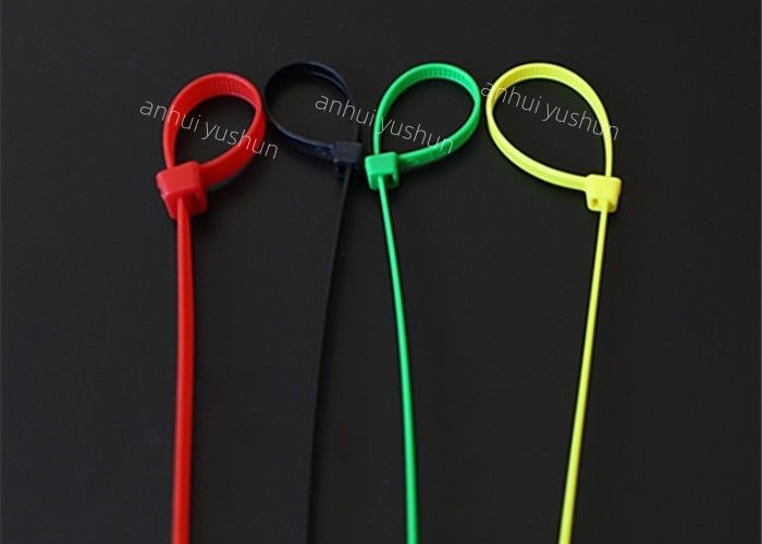 OEM 2.5*100mm Plastic Nylon Cable Tie Temperature Range-40°C To 85°C