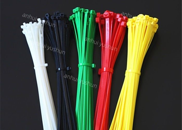 Wire Management With High Strength Self Locking Nylon Cable Plastic Ties For Security