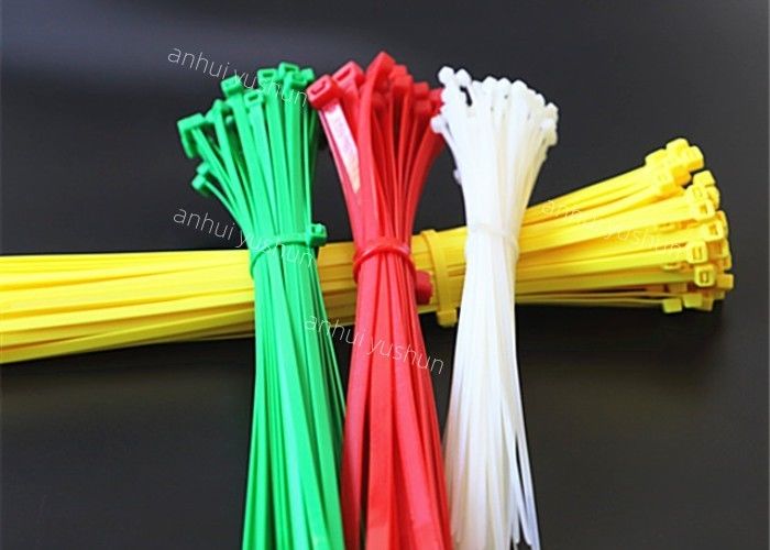 Wire Management With High Strength Self Locking Nylon Cable Plastic Ties For Security