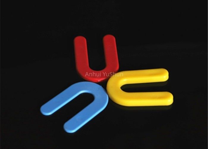 Red Tile Leveling Plastic Horseshoe Shim Packers 4mm For Floor And Window