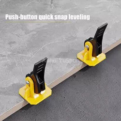Antislippage T Type Self Leveling Floor Tile Spacers Levellers Tools For Flooring 1.5mm