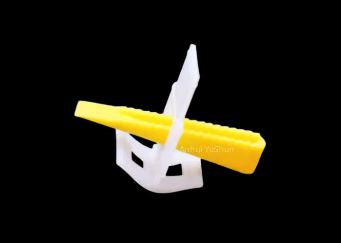 2.0mm yellow Color Tile Spacers Tile Levelling Systems Spacers For Cramic Tile Flooring Position