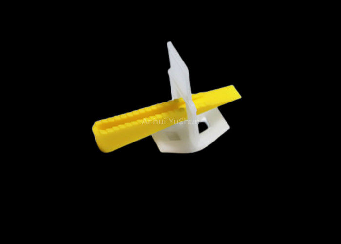 2.0mm yellow Color Tile Spacers Tile Levelling Systems Spacers For Cramic Tile Flooring Position