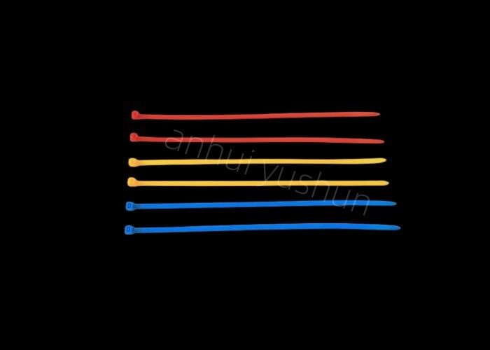 Buckle Type Clear Plastic Nylon Cable Tie Manufacturers 200mm