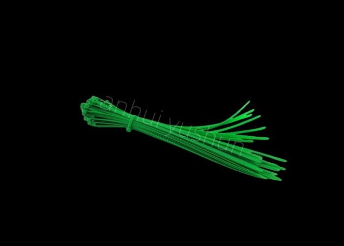 High Strength Plastic Nylon Cable Tie Temperature Range -40°C To 85°C Tensile Strength 18lbs