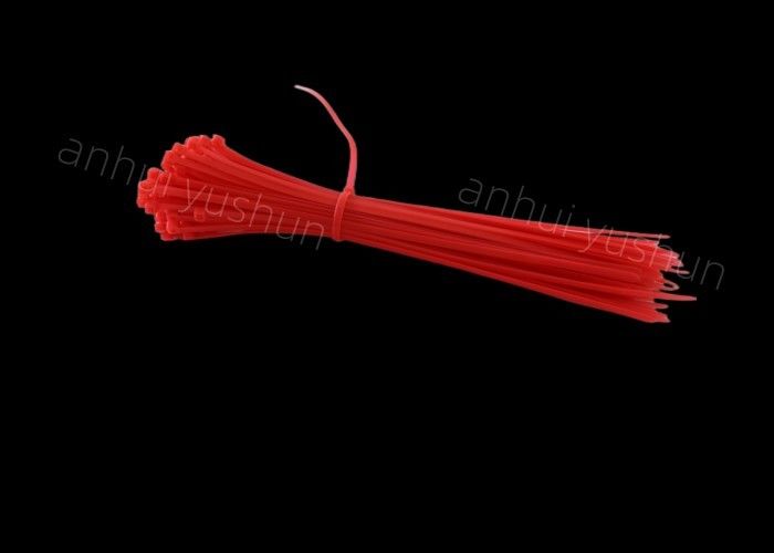 High Strength Plastic Nylon Cable Tie Temperature Range -40°C To 85°C Tensile Strength 18lbs