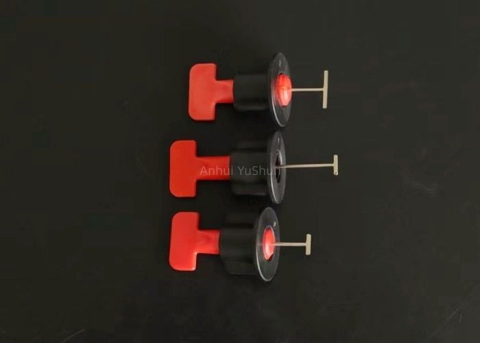 50pcs/Bag Tile Leveling Clips T Type 1.5mm Red Color Use For Flooring Installation