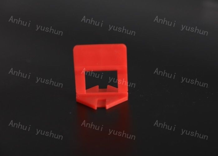 White Clips And Wedges 3.0mm Leveler Use For Floor Pp Material