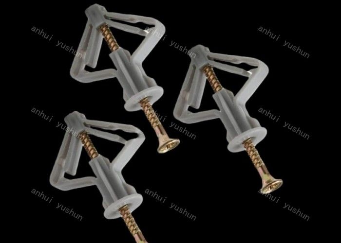 High quality PE nylon screw wall plug plastic wall anchor for structure plastic expansion anchor M10*32MM