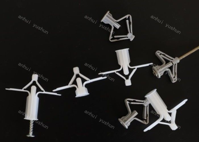 High quality PE nylon screw wall plug plastic wall anchor for structure plastic expansion anchor M10*32MM
